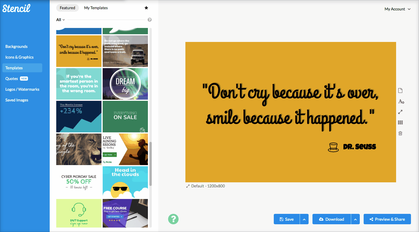 Featured Quote Templates in Stencil are amazing!