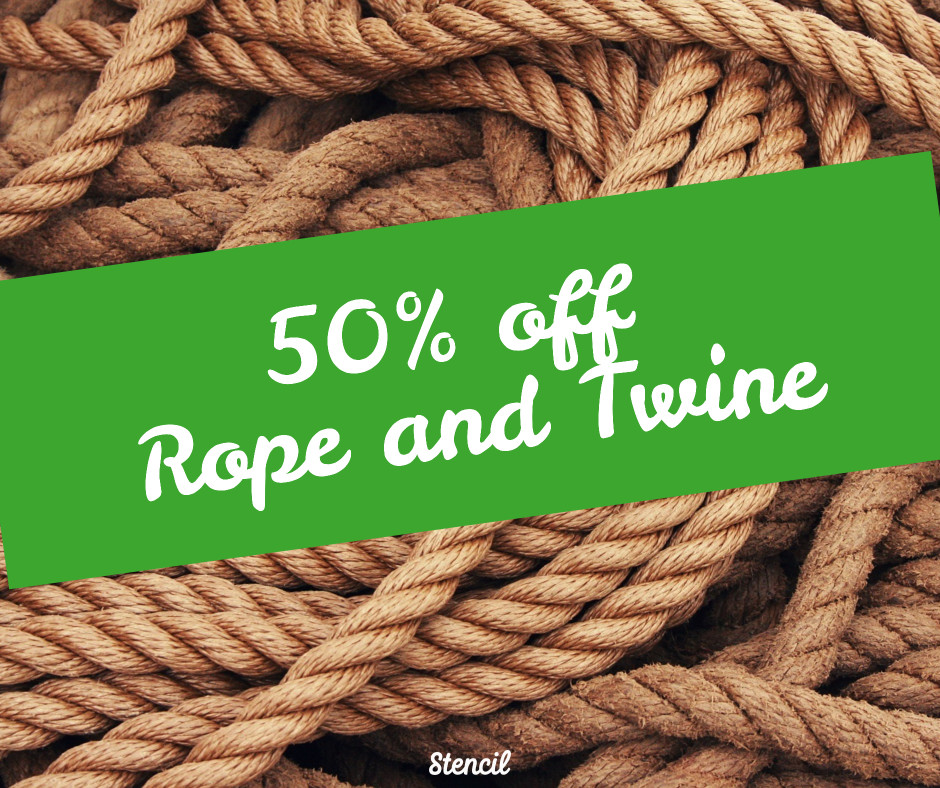 rope and twine