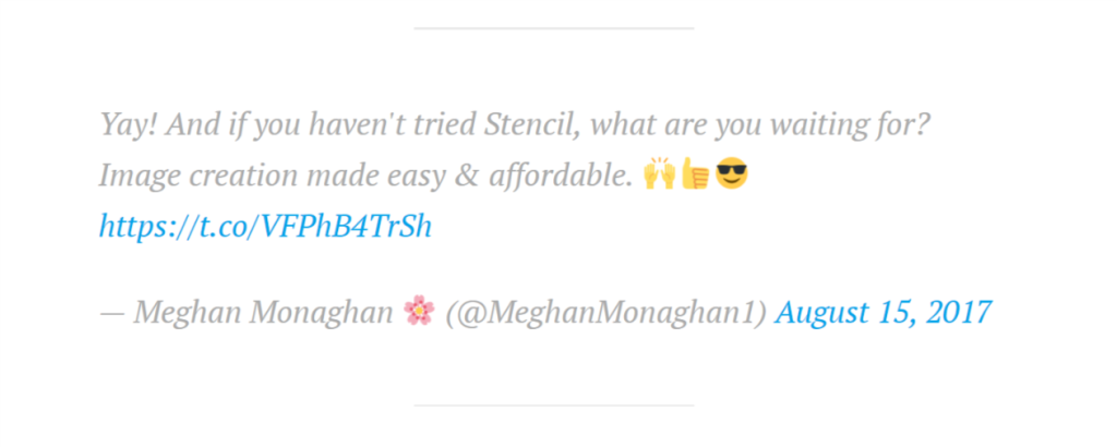 meghan's tweet