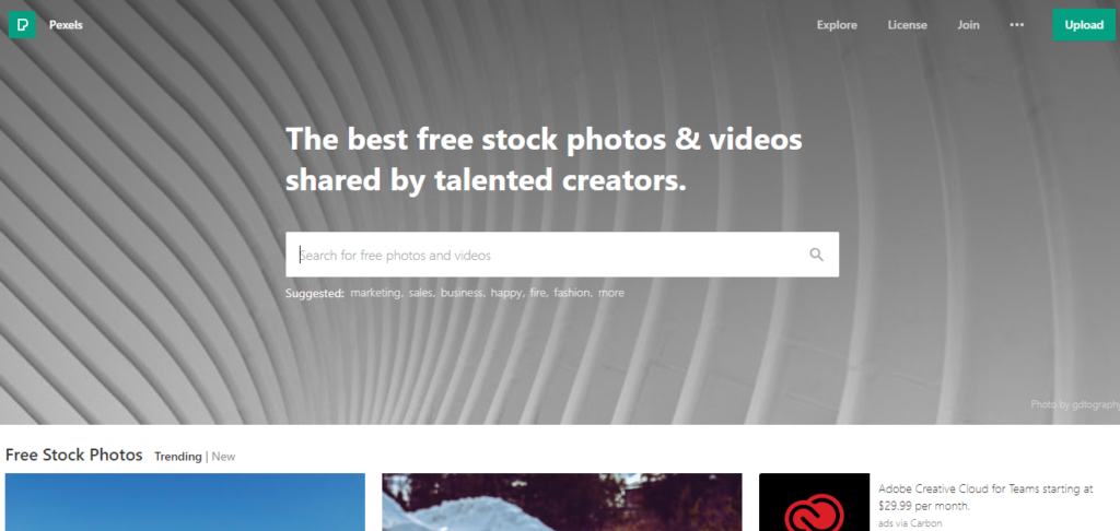 pexels among the best free stock photo sites