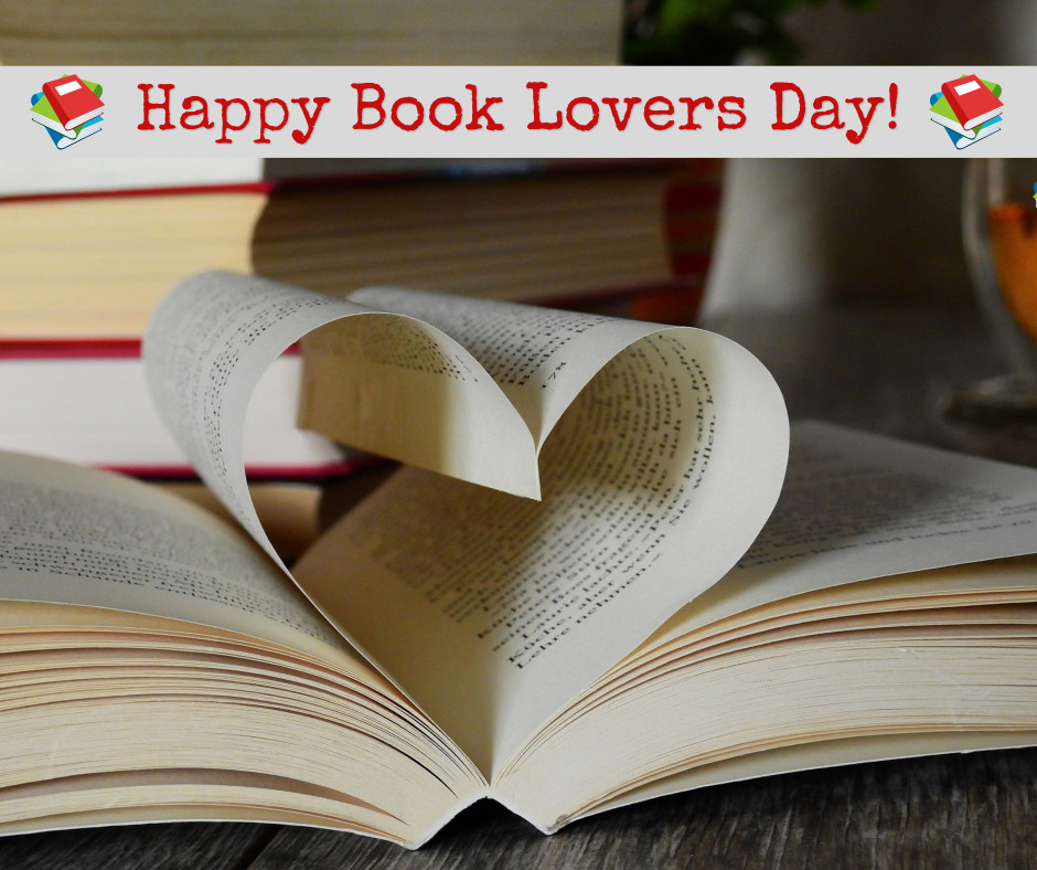 Happy Book Lovers Day Templates Stencil