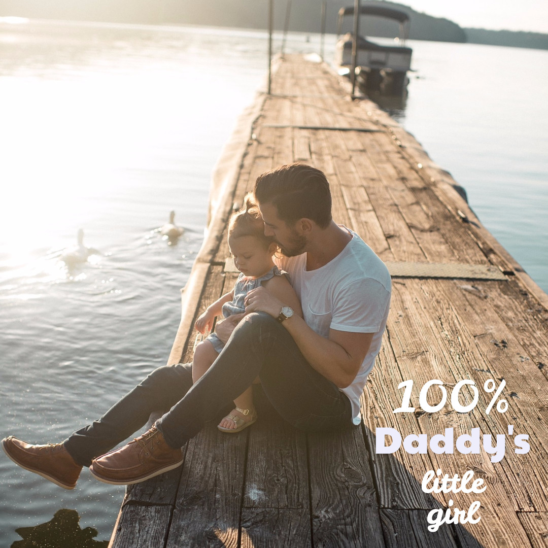 100% daddy's little girl | Templates | Stencil